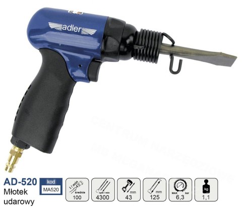 ADLER PNEUMATYCZNY MŁOTEK AD-520 ADLER PNEUMATYCZNY MŁOTEK AD-520
