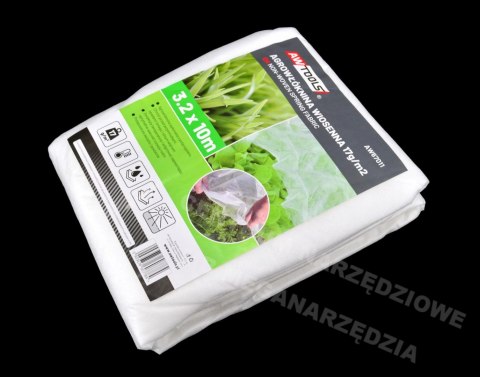 AWTOOLS AGROWŁÓKNINA WIOSENNA 17g 1,1x10m BIAŁA