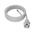 AWTOOLS PRZEWÓD Z WTYCZKĄ 2m 3x1,5 BIAŁY H05VV-F 
