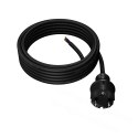 AWTOOLS PRZEWÓD Z WTYCZKĄ 3m 2x0,75 CZARNY H05VV-F 