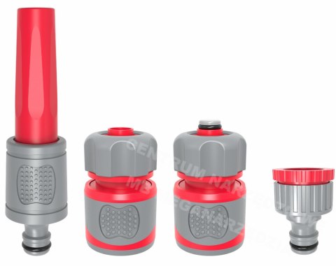 AWTOOLS ZESTAW ZRASZAJĄCY 4 CZĘŚCIOWY 1/2" GUMOWY UCHWYT AWTOOLS ZESTAW ZRASZAJĄCY 4 CZĘŚCIOWY 1/2" GUMOWY UCHWYT