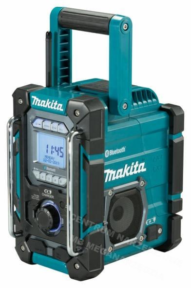 MAKITA.RADIO Z ŁADOWARKĄ 10,8/14,4/18V BLUETOOTH USB AUX DMR300 MAKITA