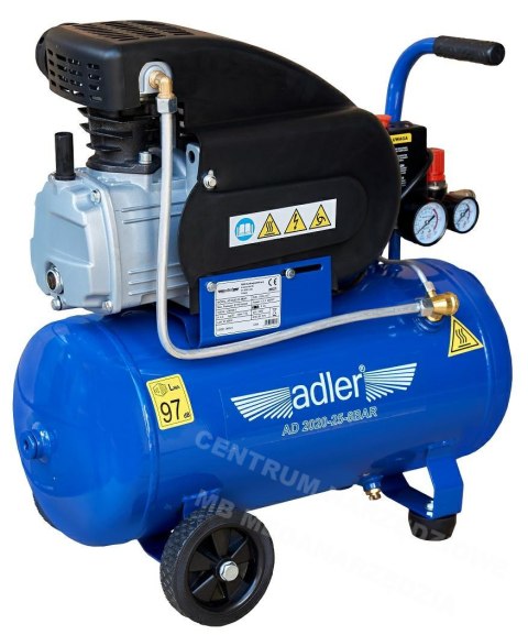 ADLER Sprężarka 24l AD 2020-25-8BAR 230V