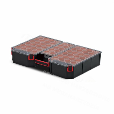 AWTOOLS ORGANIZER TAGER PLUS DUŻY Z KUBEŁKAMI 577x390x105mm 