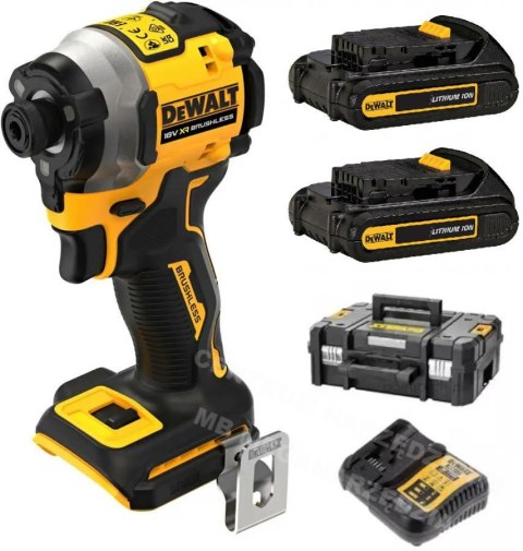 DEWALT Zakrętarka udarowa 18V DCF850D2T