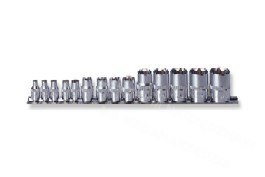JONNESWAY KOMPLET NASADEK14 elem. (1/4"-1/2") TORX S06H414S