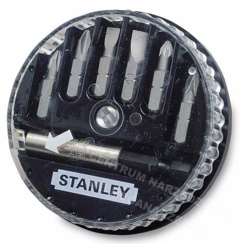 STANLEY Bit set 7pcs. (2PH+2PZ+2PŁ+U) STANLEY Bit set 7pcs. (2PH+2PZ+2PŁ+U)