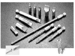 JONNESWAY KOŃCÓWKA PŁASKA 4 x 25mm NA 6-KĄT 1/4