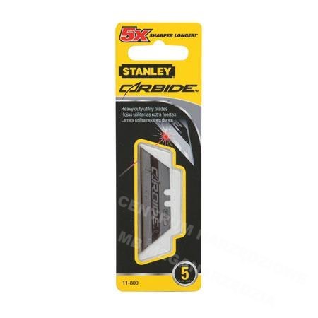 STANLEY OSTRZA TRAPEZOWE CARBIDE BLADE 5szt. STANLEY OSTRZA TRAPEZOWE CARBIDE BLADE 5szt.