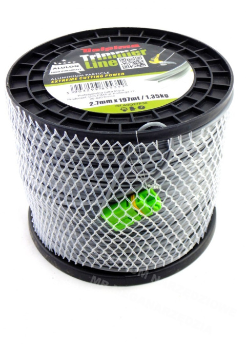 Square line for trimmer's scythe, 2.4 mm, 239 m 2,4mm 239m Square line for trimmer's scythe, 2.4 mm, 239 m 2,4mm 239m