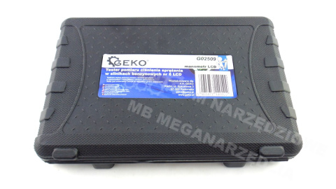TESTER CIŚNIENIA SPRĘŻANIA MIERNIK BENZYNY LCD TESTER CIŚNIENIA SPRĘŻANIA MIERNIK BENZYNY LCD