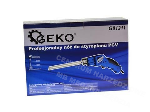 G81211 PROFES. NÓŻ TERMICZ. DO STYROPIANU PCV G81211 PROFES. NÓŻ TERMICZ. DO STYROPIANU PCV