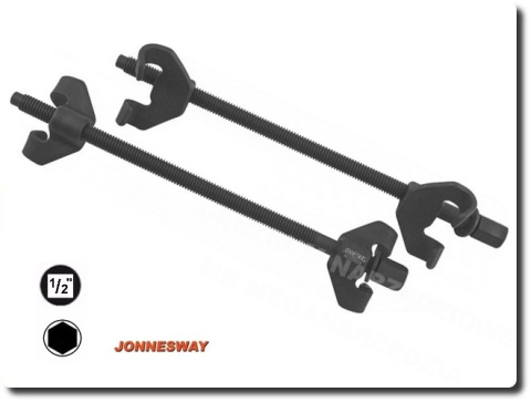 ŚCIĄGACZ SPRĘŻYN 370mm ŚCISK SPRĘŻYNY JONNESWAY AE320024 ŚCIĄGACZ SPRĘŻYN 370mm ŚCISK SPRĘŻYNY JONNESWAY AE320024