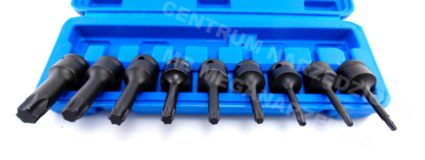 QS50009 KPL. KLUCZY UDAROWCH TORX 1/2 T20-T70 QS50009 KPL. KLUCZY UDAROWCH TORX 1/2 T20-T70