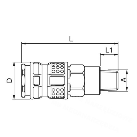 QUICK COUPLING CONNECTOR 1/2 PROFESSIONAL QUICK CONNECTOR QUICK COUPLING CONNECTOR 1/2 PROFESSIONAL QUICK CONNECTOR
