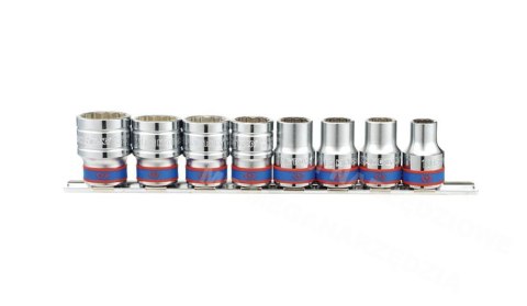 KING TONY KOMPLET NASADEK KRÓTKICH 12-KĄTNYCH 1/2" 8 elem. 10, 12, 13, 14, 17, 19, 21, 22 mm. KING TONY KOMPLET NASADEK KRÓTKICH 12-KĄTNYCH 1/2" 8 elem. 10, 12, 13, 14, 17, 19, 21, 22 mm.