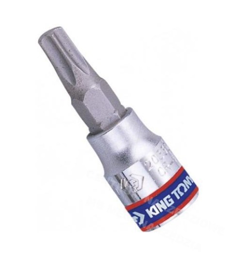 KING TONY NASADKA 1/4" Z KOŃCÓWKĄ TORX T25 x 37mm KING TONY NASADKA 1/4" Z KOŃCÓWKĄ TORX T25 x 37mm