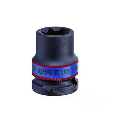 KING TONY NASADKA KRÓTKA UDAROWA GWIAZDKOWA / TORX 1/2" E14 x 38mm CR-MO KING TONY NASADKA KRÓTKA UDAROWA GWIAZDKOWA / TORX 1/2" E14 x 38mm CR-MO