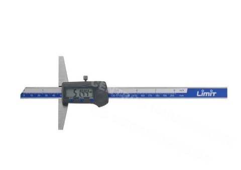 LIMIT GŁĘBOKOŚCIOMIERZ ELEKTRONICZNY 200mm 2146-200 LIMIT GŁĘBOKOŚCIOMIERZ ELEKTRONICZNY 200mm 2146-200