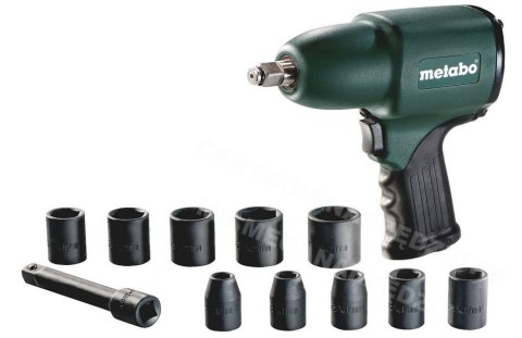 METABO KLUCZ UDAROWY PNEUMATYCZNY 1/2" 360Nm DSSW360 SET + AKCESORIA 11elem. METABO KLUCZ UDAROWY PNEUMATYCZNY 1/2" 360Nm DSSW360 SET + AKCESORIA 11elem.