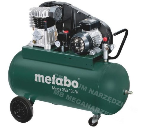 METABO Sprężarka olejowa 230V 90L MEGA 350-100 W