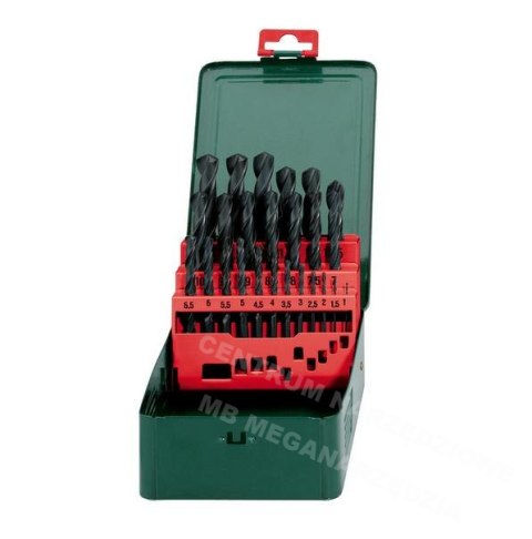 ZESTAW WIERTEŁ DO METALU HSS-R 25elem. 1 - 13mm ZESTAW WIERTEŁ DO METALU HSS-R 25elem. 1 - 13mm