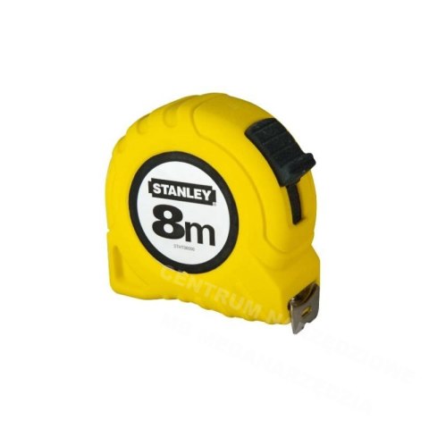 STANLEY MIARA ZWIJANA 8m PLASTIKOWY KORPUS 0-30-457 /KARTA STANLEY MIARA ZWIJANA 8m PLASTIKOWY KORPUS 0-30-457 /KARTA
