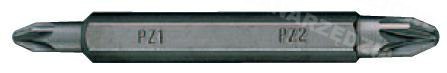 KING TONY KOŃCÓWKA 1/4" PZ1-PZ2x 60mm KING TONY KOŃCÓWKA 1/4" PZ1-PZ2x 60mm