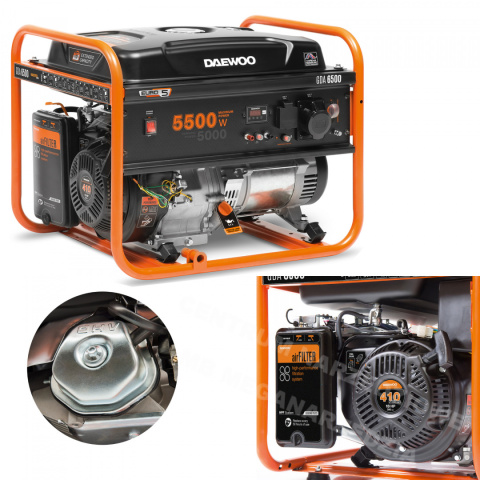 AGREGAT PRĄDOTWÓRCZY 230V 5500 W 5,5 kW GENERATOR