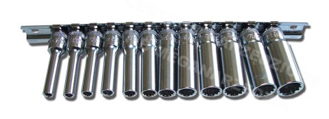 HONITON NASADKI 12cz. 1/4" HONIDRIV. HONITON NASADKI 12cz. 1/4" HONIDRIV.
