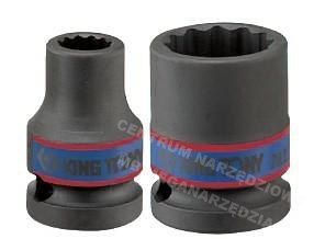 KING TONY NASADKA KRÓTKA UDAROWA 3/4" 18mm x 50mm, 12-KĄTNA