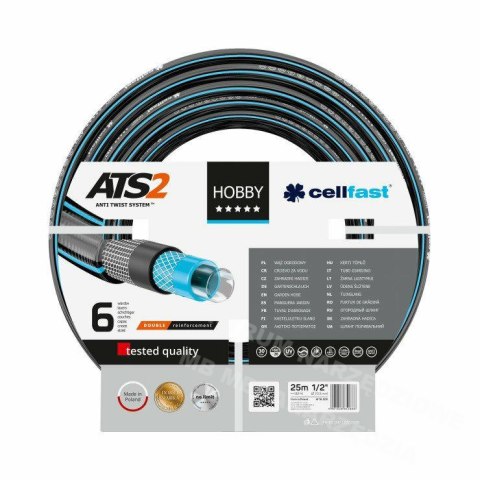 CELLFAST WĄŻ OGRODOWY HOBBY ATS 1" 25mb PL CELLFAST WĄŻ OGRODOWY HOBBY ATS 1" 25mb PL