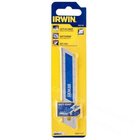 IRWIN ostrza łamane 18mm /5szt. BI-metal IRWIN ostrza łamane 18mm /5szt. BI-metal
