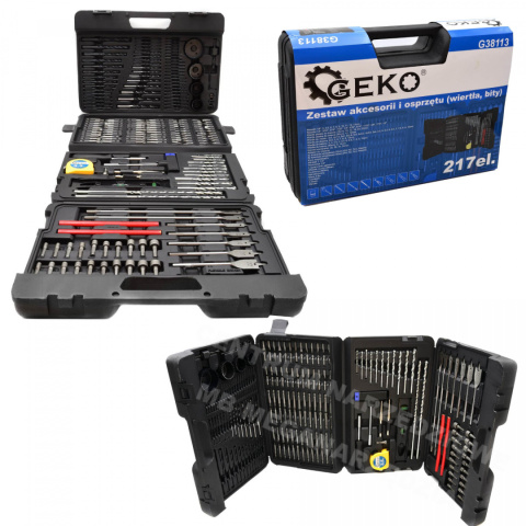 SET OF TOOLS DRILLS SOCKET WRENCHES BITS 217el SET OF TOOLS DRILLS SOCKET WRENCHES BITS 217el