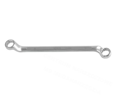 YATO KLUCZ OCZKOWY ODGIĘTY 20 x 22mm Z POLEROWANĄ GŁÓWKĄ /B 0390