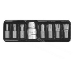 YATO KOŃCÓWKI RIBE 8elem. M5-M14 + ADAPTER 0418
