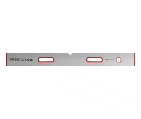 YATO Łata murarska pion / poziom 250cm z uchwytem 3078 YATO Łata murarska pion / poziom 250cm z uchwytem 3078