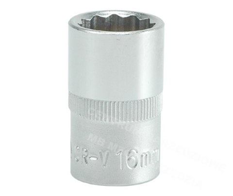 YATO NASADKA 1/2" 16mm 12-KĄTNA 1278 YATO NASADKA 1/2" 16mm 12-KĄTNA 1278