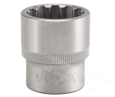 YATO NASADKA SPLINE 1/2" 19mm 1471 YATO NASADKA SPLINE 1/2" 19mm 1471