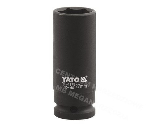 YATO Nasadka udarowa 1" 30mm DŁUGA 1176 YATO Nasadka udarowa 1" 30mm DŁUGA 1176
