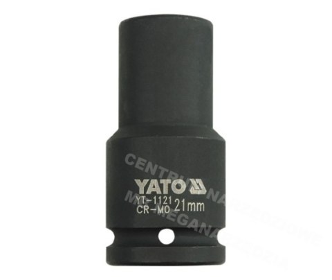 YATO Nasadka udarowa 3/4" 21mm DŁUGA 1121 YATO Nasadka udarowa 3/4" 21mm DŁUGA 1121