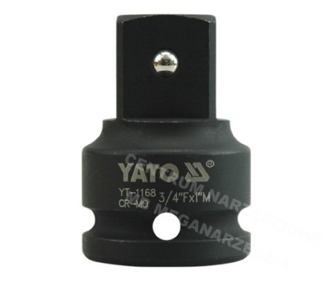YATO REDUKCJA UDAROWA 3/4 na 1" 1168 YATO REDUKCJA UDAROWA 3/4 na 1" 1168