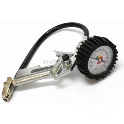 PISTOLET DO POMPOWANIA KÓŁ Z MANOMETREM 12 BAR PISTOLET DO POMPOWANIA KÓŁ Z MANOMETREM 12 BAR