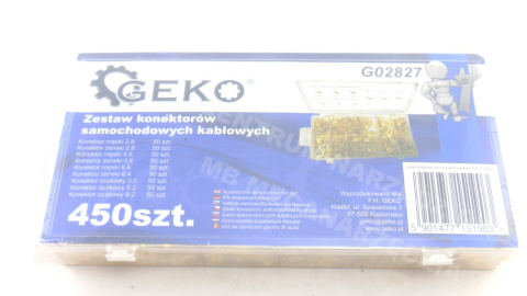 ZESTAW KONEKTORÓW ELEKTRYKA KONEKTORY WSUWKI 450sz ZESTAW KONEKTORÓW ELEKTRYKA KONEKTORY WSUWKI 450sz