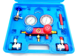 MIERNIK TESTER KLIMATYZACJI R134 MANOMETRY