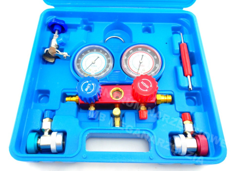 MIERNIK TESTER KLIMATYZACJI R134 MANOMETRY MIERNIK TESTER KLIMATYZACJI R134 MANOMETRY
