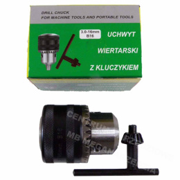 UCHWYT WIERTARSKI B16 GŁÓWKA MORSA NA KLUCZYK 16mm