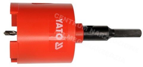 YATO KORONA DIAMENTOWA 82mm UCHWYT HEX 6046 YATO KORONA DIAMENTOWA 82mm UCHWYT HEX 6046