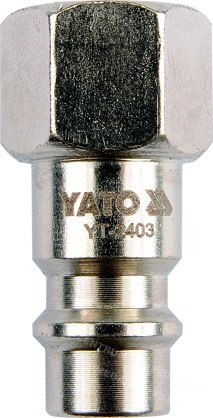 YATO SZYBKOZŁĄCZKA MĘSKA GWINT WEWNĘTRZNY 3/8" 2404