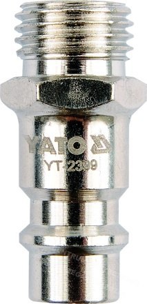 YATO SZYBKOZŁĄCZKA MĘSKA GWINT ZEWNĘTRZNY 3/8" 2401 YATO SZYBKOZŁĄCZKA MĘSKA GWINT ZEWNĘTRZNY 3/8" 2401